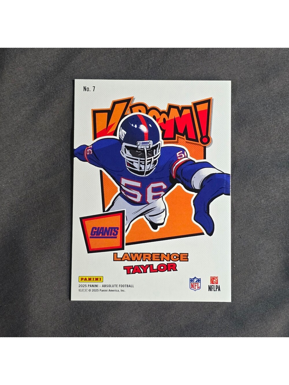 2025 Panini Absolute - Kaboom! Horizontal Lawrence Taylor #7 - Picture 2 of 6